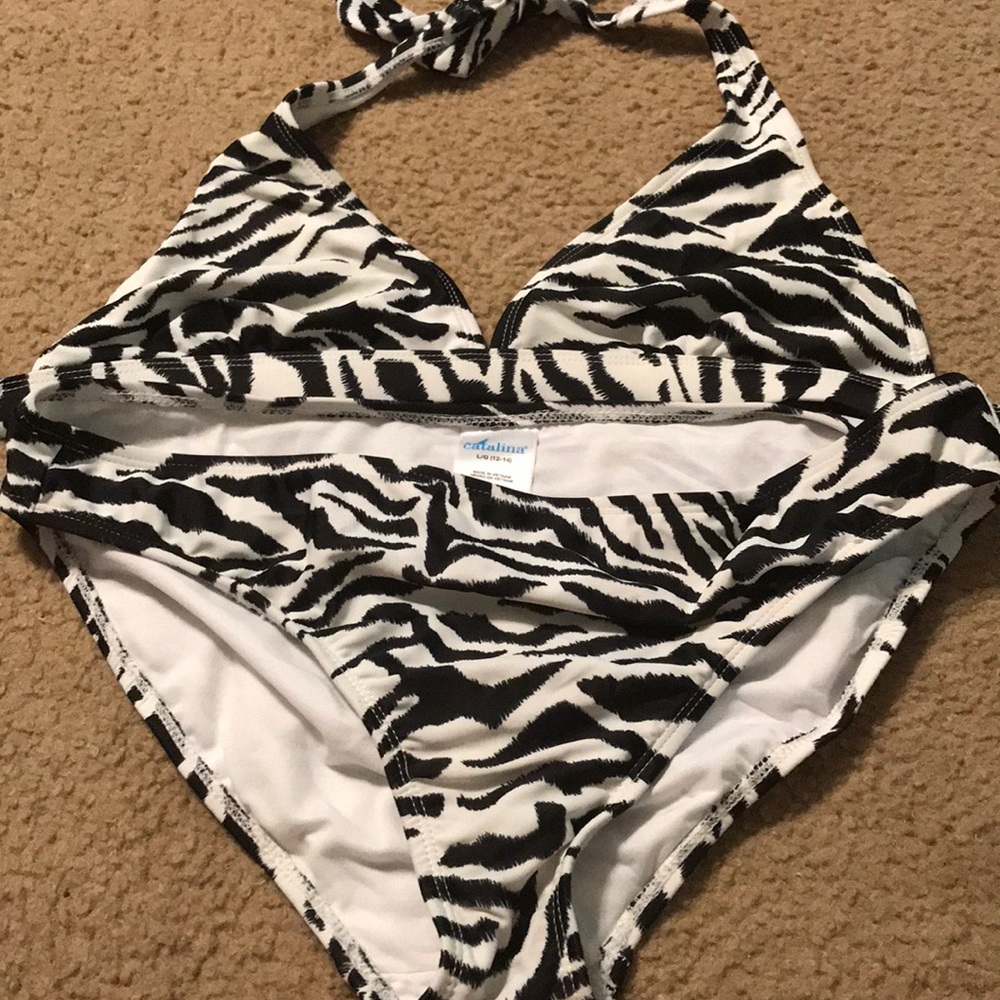 Zebra Print Bikini